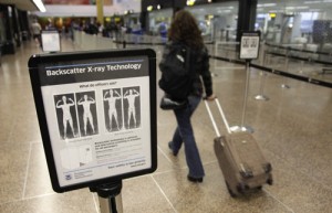 Holiday Travel: TSA AIT Full Body Scanners